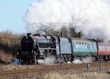 Purchase photo of 44932 Black Five at Worting Junction